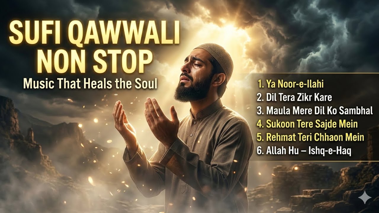 Soul Touching Sufi Qawwali Non Stop 🔥 | Music That Heals the Heart💔
