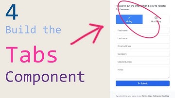 Building RSVP with Laravel, Inertia, React - P4 Tabs Component