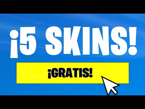 *GRATIS* Fortnite CAPÍTULO 5 REGALA 5 SKINS!!