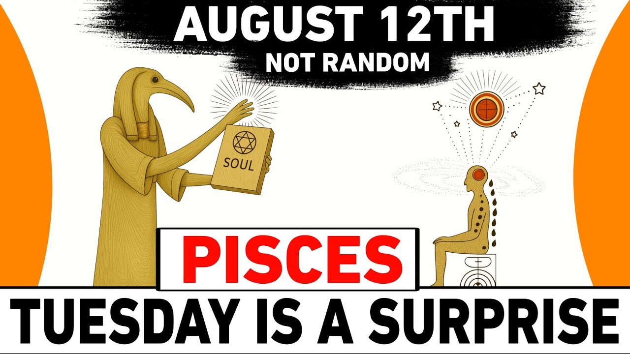 PISCES ♓ August 12 – 3 Shocking Soul Shifts in HOURS! 🔓The Divine Destiny Prophecy