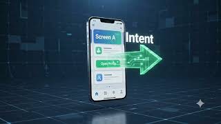 What is Intent in Android 🚀 | Explicit vs Implicit Intent | 30 Sec Animation
