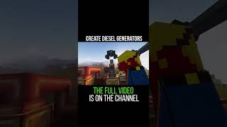 Create Diesel Generators mod. Tutorial 1.18.2-1.20.1 (minecraft java) Profile