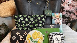 What’s in my Bag - Coach Tote with Giraffe Sunglasses Case 🌱😎🦒🌞💚 @LifeWellLoved0204