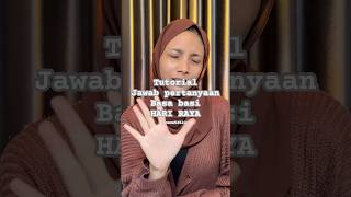 Pertanyaan Basa basi HARI RAYA mulai dirancang jawabannya