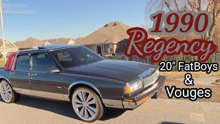 CLEAN 1990 Oldsmobile Regency .. 20" .. Splits & Vouges