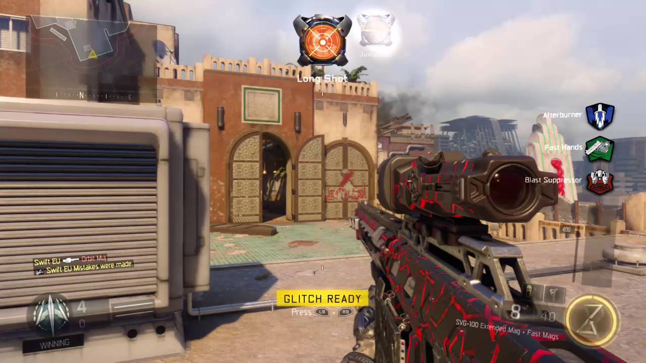 BO3: LAUNCH GLITCH TRICKSHOT!