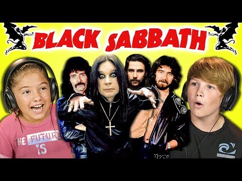 KIDS REACT TO BLACK SABBATH