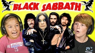 KIDS REACT TO BLACK SABBATH