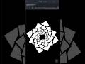 Géométric Spiral Animation using CSS and HTML | #viral #trending #design #coding #code #css #html