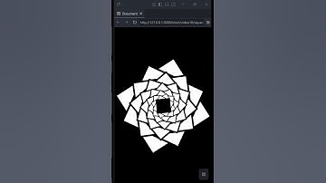 Géométric Spiral Animation using CSS and HTML  | #viral #trending #design #coding #code #css #html