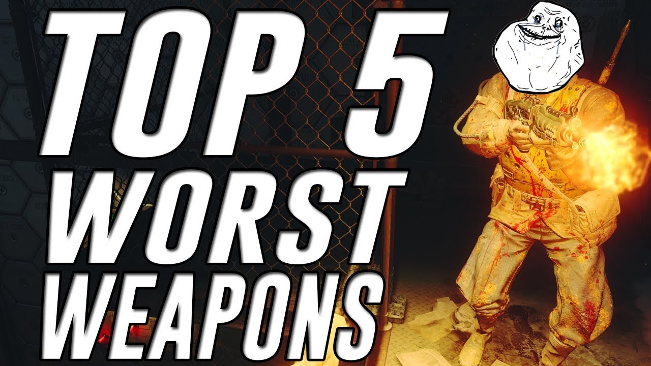 Top 5 Worst Black Ops 3 Zombies Weapons