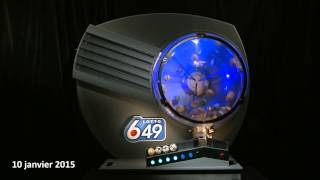 Tirage Lotto 6/49 10 janvier 2015