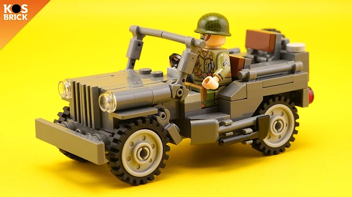 Lego WW2 Willys Jeep ver.1 (Tutorial)