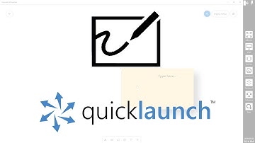 Using MS Whiteboard with Quicklaunch