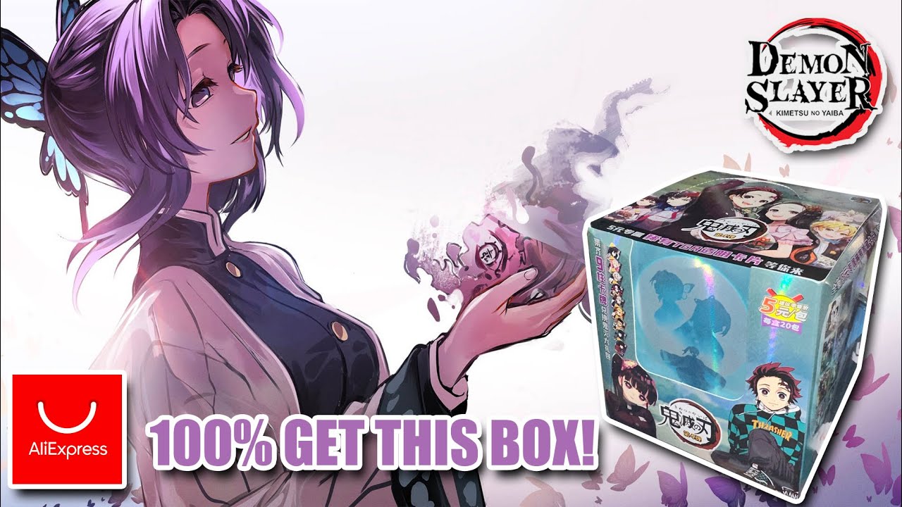 TOO MUCH IN JUST ONE BOX | DEMON SLAYER COLLECTIBLE CARDS