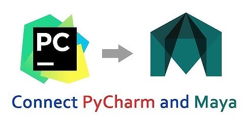 Connect Autodesk Maya and Pycharm IDE using MayaCharm