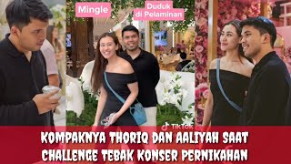 Thoriq dan Aaliyah Tebak Challenge Konsep Pernikahan Hadiri Pameran Brides Story@Lisazubaidi