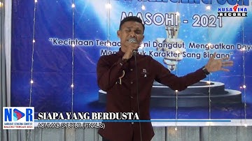 Penjiwaan Achmad Syukur Hipnotis Juri di Malam Final DANGDUT SINGING CONTEST NIR 1 MASOHI 2021