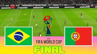 BRAZIL vs PORTUGAL - Final FIFA World Cup 2026 | Full Match All Goals | Football Match