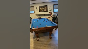 12 to side 15 to corner #TrickShot #TrickShots #PoolTrickShots