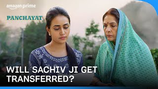 Will Sachiv Ji Leave The Panchayat Office? | Heartbreaking Moment 💔 | Prime Video India