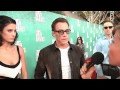 Jean-Claude Van Damme with his daughter - MTV Music Awards 2012 - The Interview