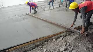 Tim pengecoran lantai gudang & trowel lantai beton