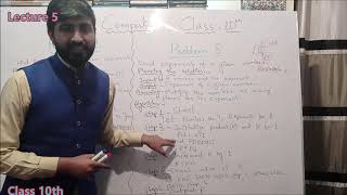 10th class || Computer  Lecture 05 || ( Programming Techniques) || Topic: Algorithm 7&8 ||