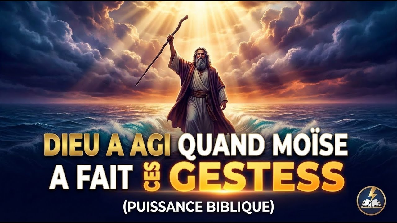 Dieu a agi quand Moïse a fait CES gestes (puissance biblique)