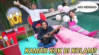 BIKIN KAMAR TIDUR DIKOLAM RENANG 24 JAM, BIAN BERUBAH JADI PUTRI DUYUNG😱 | Mikael TubeHD