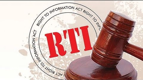 RTI act Telugu "The hidden facts"