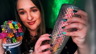 [ASMR] Mic Scratching (bare, foam, & embellished covers)💅🎙️Scratching Bumpy Things💎