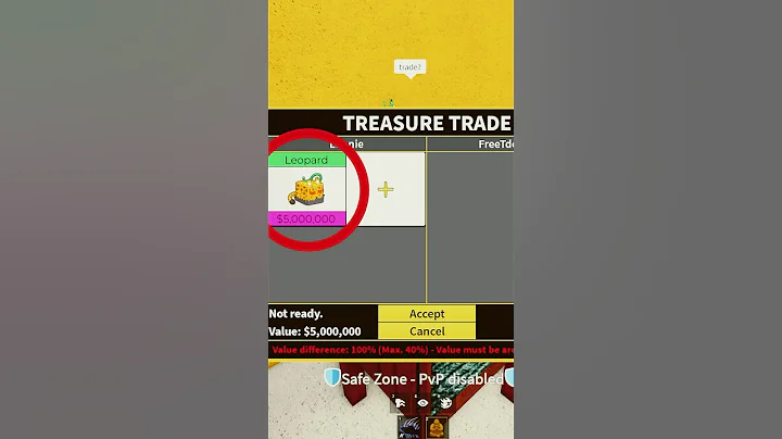 The Craziest Leopard Fruit Trade In Blox Fruits! 😱 #shorts