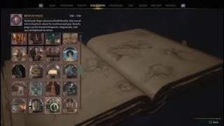 Hogwarts Legacy (PS5PRO): All 150 Field Guide Pages (Full List)