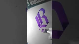 Old English Letter B Akshar Lekhan Drawing