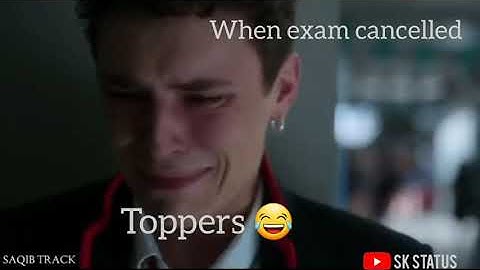 exam cancelled memes 🤣 video whatsApp status video 😂