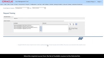 Assign a User to an Online Course Manually