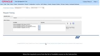 Assign a User to an Online Course Manually