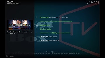 Upgrading from kodi FTMC to KODI 17 with wizard installed.