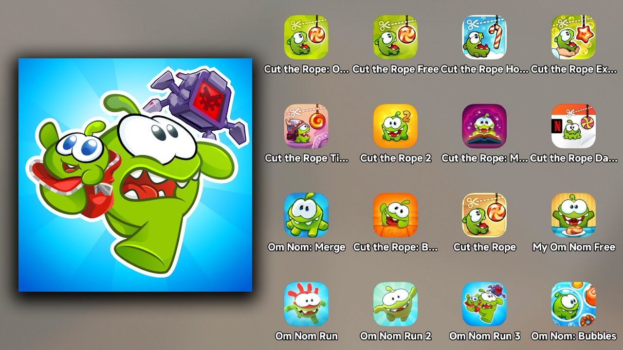 Om Nom Run 3 - Latest New Update Apk - Android Gameplay Review
