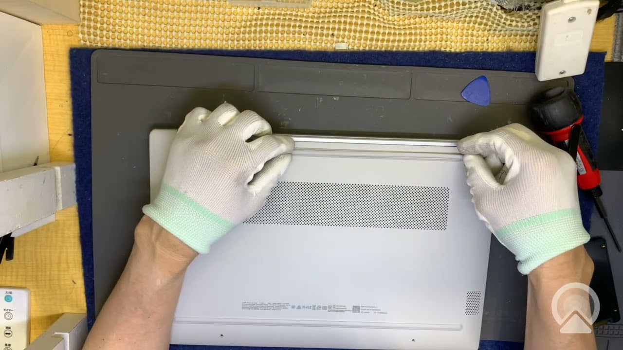 外装破損あり　hp 15-db0214AU AMD HP 15 fc0006AU 分解 Disassembly - YouTube