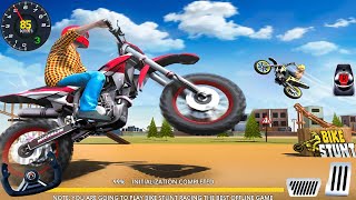 Bike Racing Tracks Simulator 3D - Motor Bike Motocross Impossible Driving - Android GamePlay #9 screenshot 5