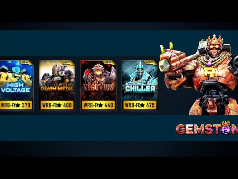 REAL STEEL WRB New Update New Robots Full WRB Forces of Nature (WRB-FX)