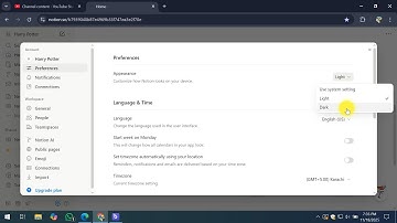 How To Make Notion In Dark Mode