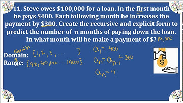 M8Alg Video Lesson 4-6 Part 3 Arithmetic Sequences