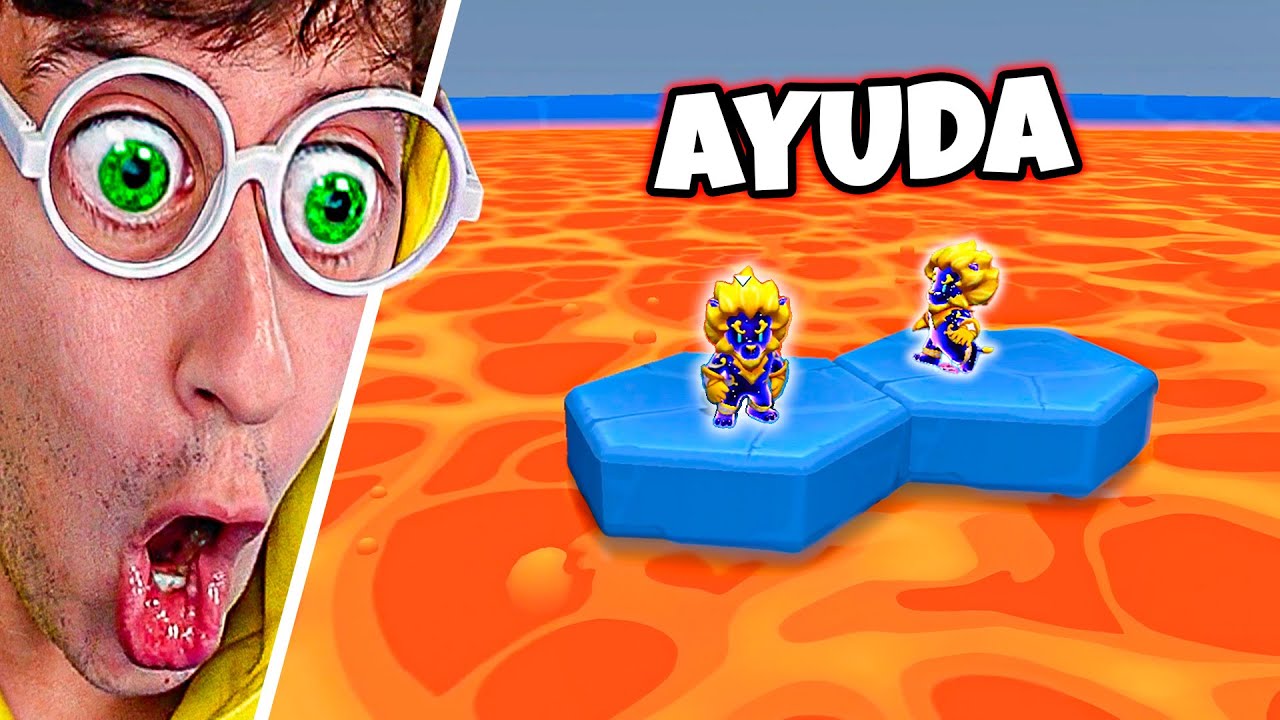 Torneo de Skins Míticas vs Hermano 🔥💎! (Nos Hackean 😈) - Stumble Guys TEKENDO