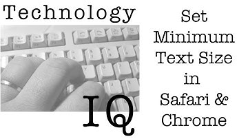 Set Minimum Text Size in Safari 6 and Chrome 24