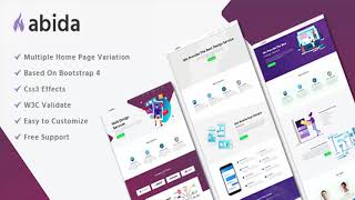 Abida - Premium HTML Template | Themeforest Website Templates and Themes