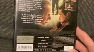 Hannibal Rising Dvd Swedish Retail Unboxing