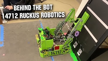 14712 Ruckus Robotics | Behind the Bot | FTC CENTERSTAGE Robot